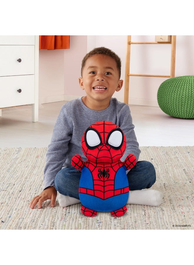 MARVEL Spidey N Friends Squishmallows 10-inches Plush Toy - Spidey | Marvel | Spiderman | Soft Toy | Collectible Toys | Encourages Imaginative Play | Gift for Kids & Toddlers - Image 3